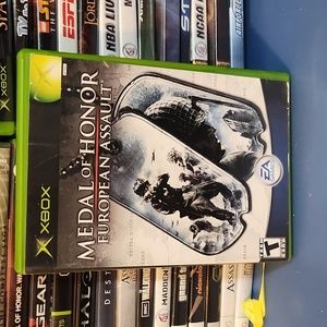 Original Xbox Medal Of Honor European   Assult Pre Owned, Good Condition, Tested